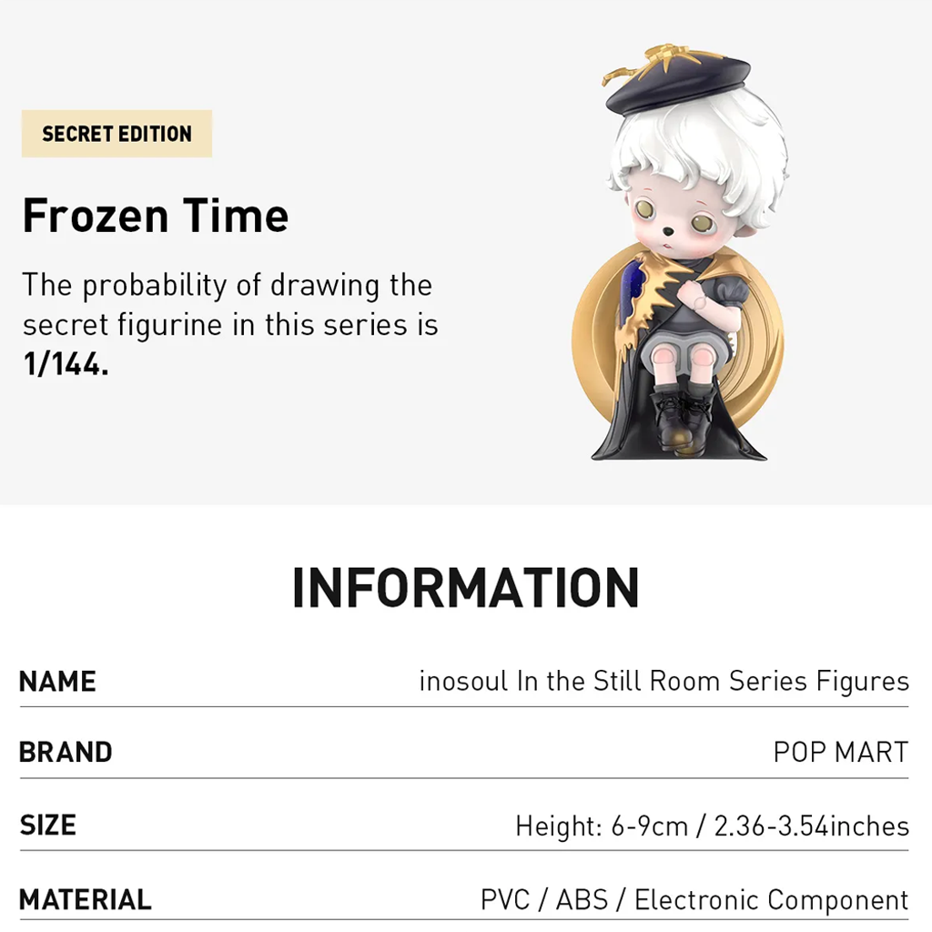 POP MART inosoul In the Still Room Series Figures Blind Box