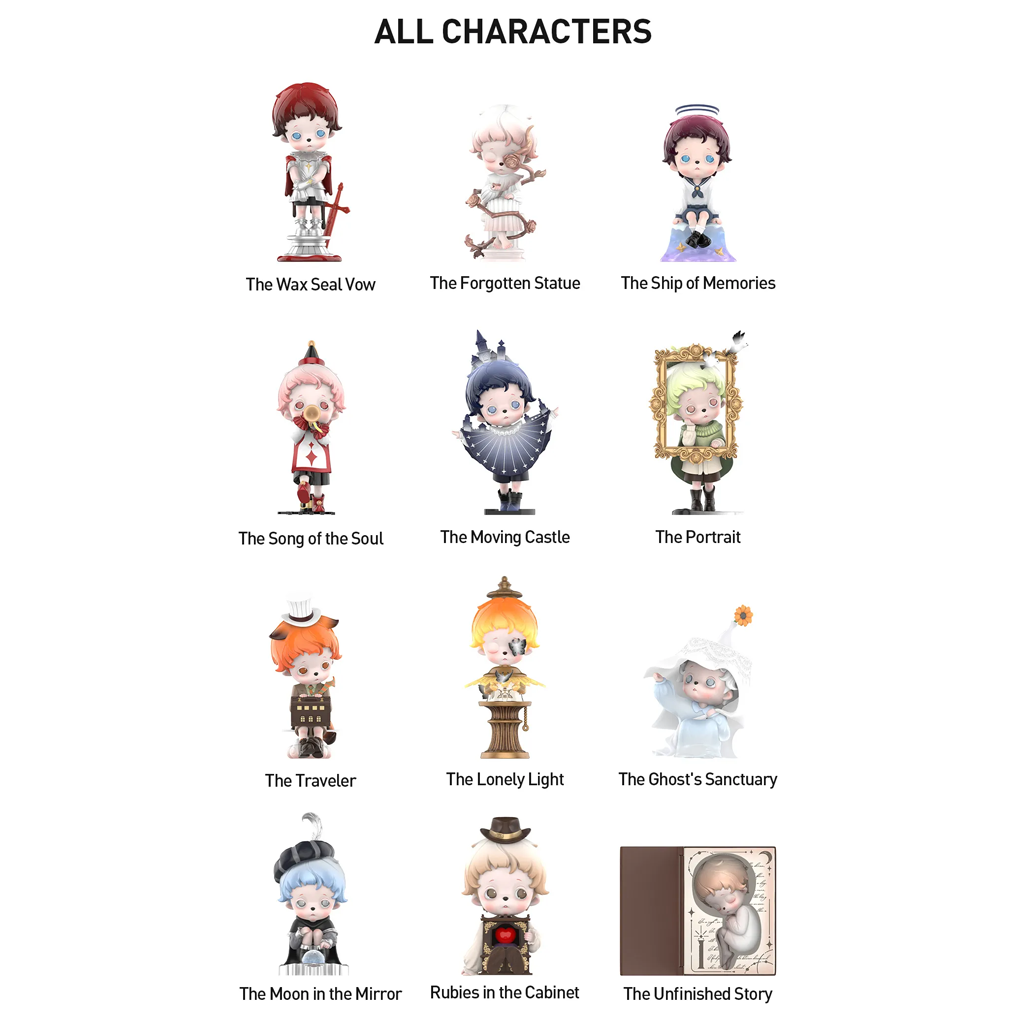 POP MART inosoul In the Still Room Series Figures Blind Box