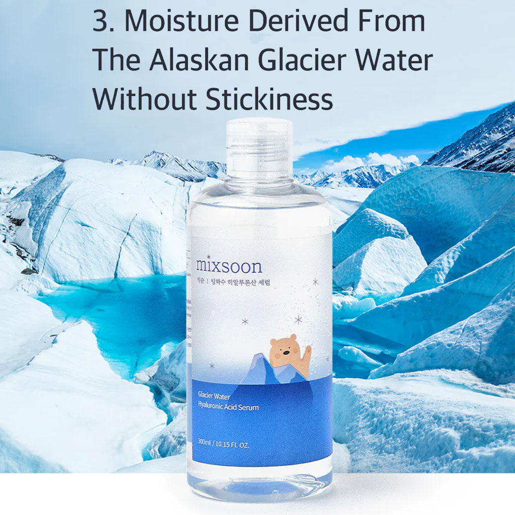 mixsoon 冰川水玻尿酸精华 300ml