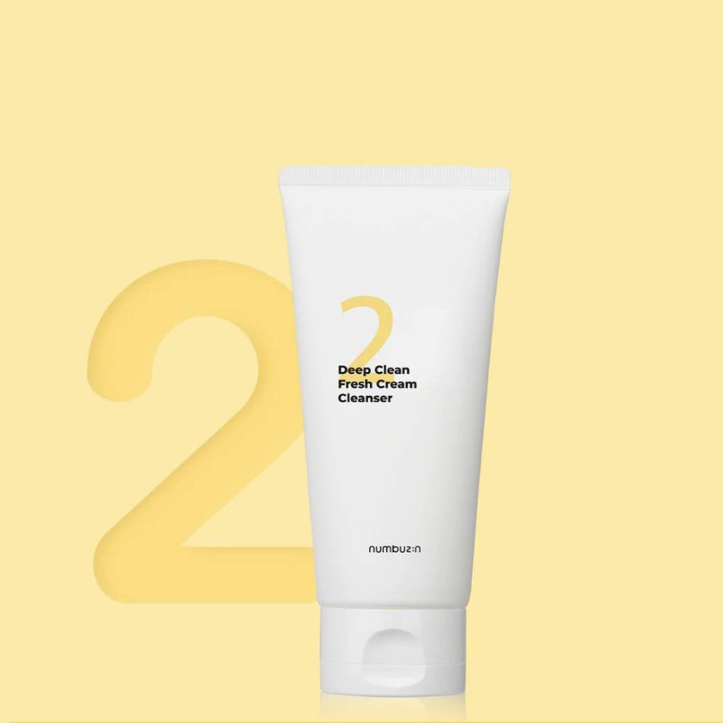 numbuzin No.2 深层清洁清新霜洁面乳 120ml