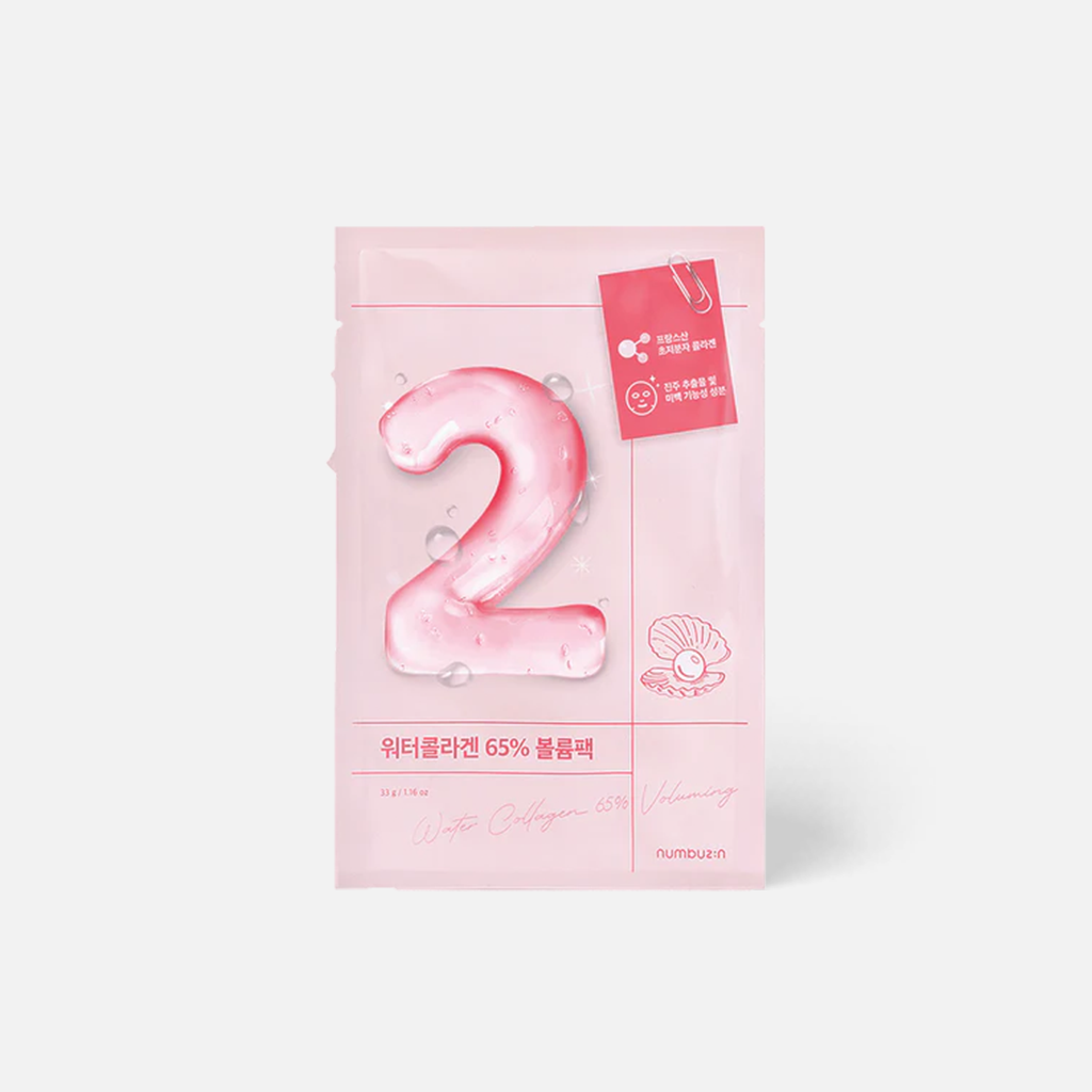 numbuzin No.2 Water Collagen 65% Voluming Sheet Mask
