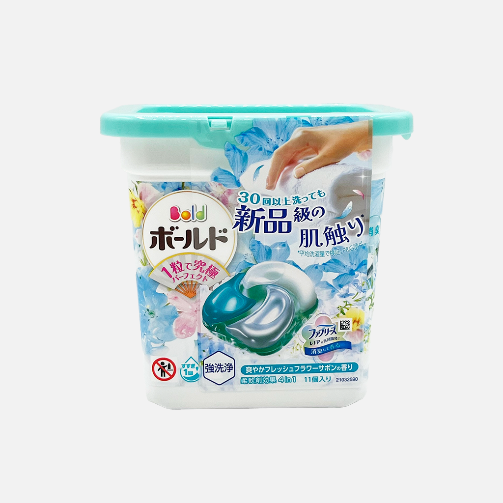 P&G Bold Laundry Detergent Gel Ball 4D Premium 11pcs