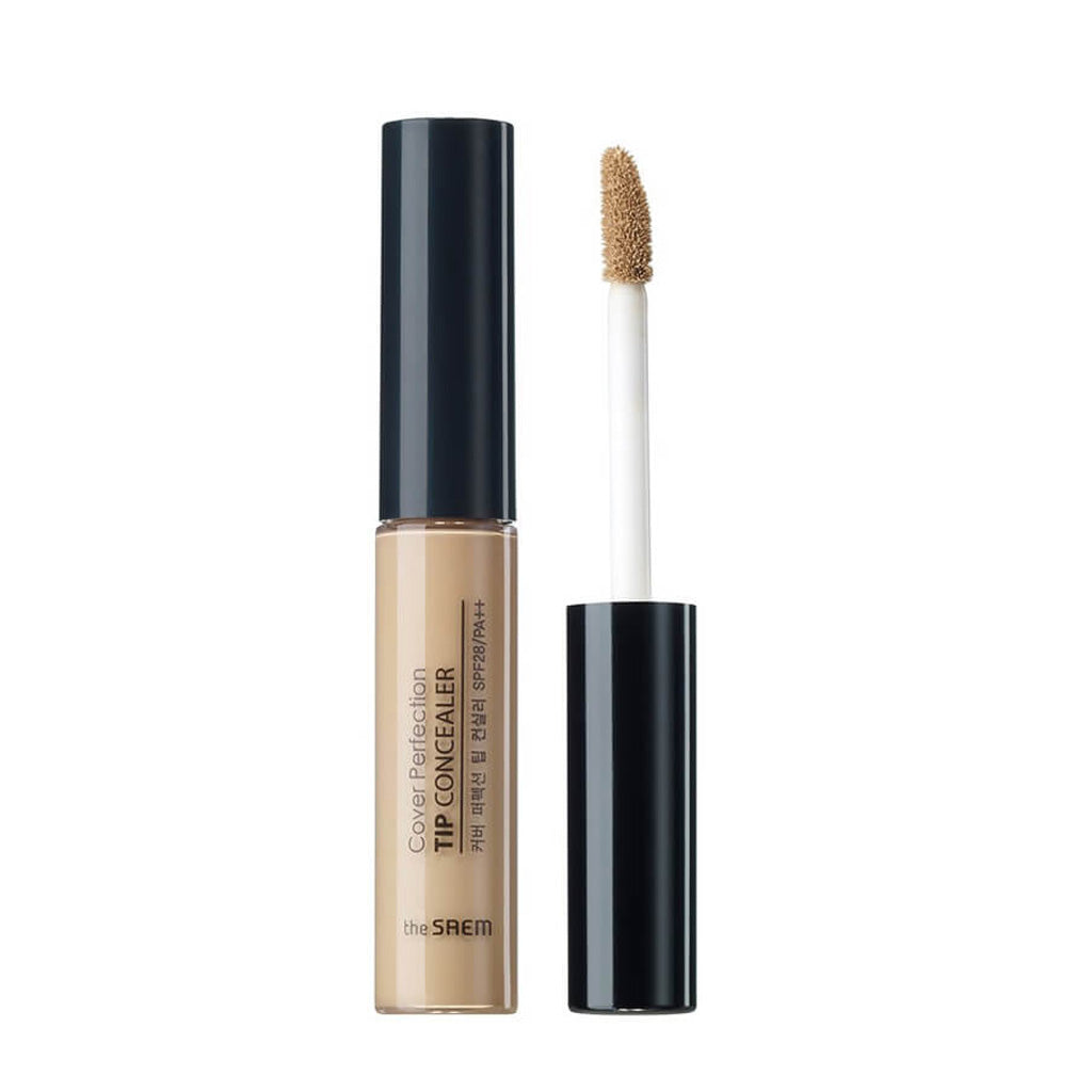 It is a liquid concealer renowned for its high coverage and long-lasting formula, effectively camouflaging blemishes, spots, and dark circles.