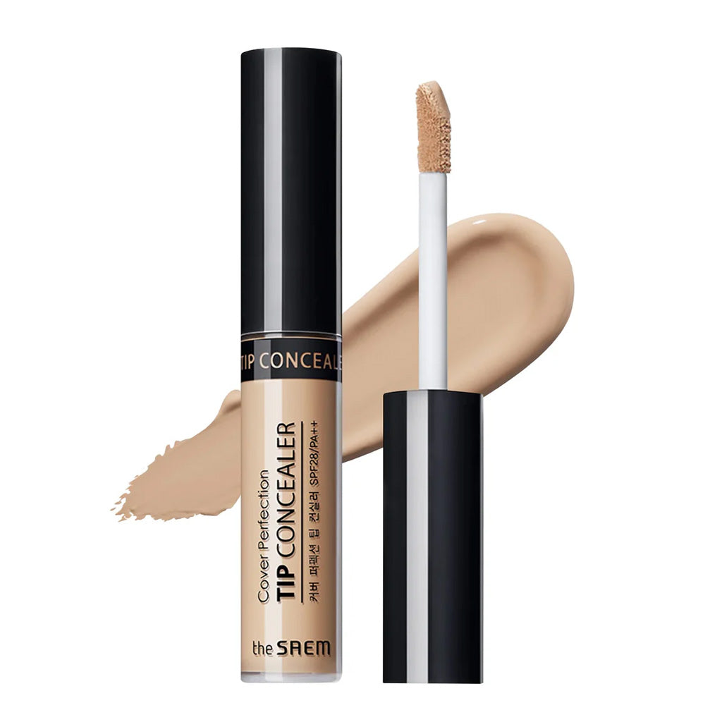 It is a liquid concealer renowned for its high coverage and long-lasting formula, effectively camouflaging blemishes, spots, and dark circles.