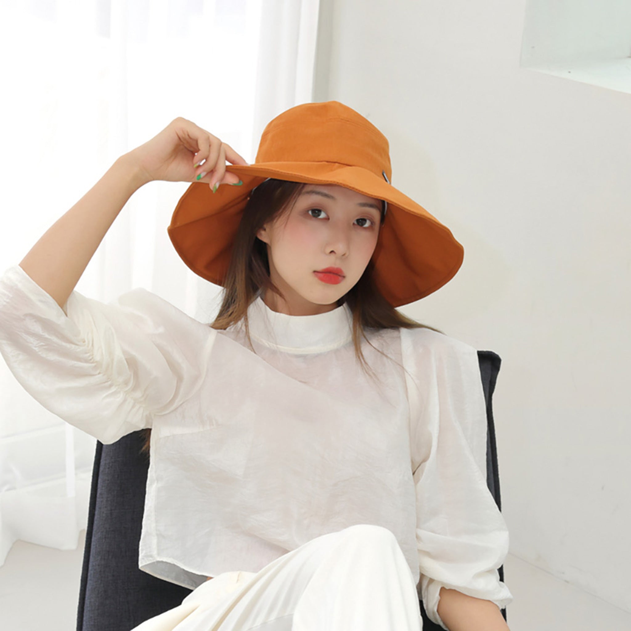 SALUA Tulip Series Sun Protection Bucket Hat