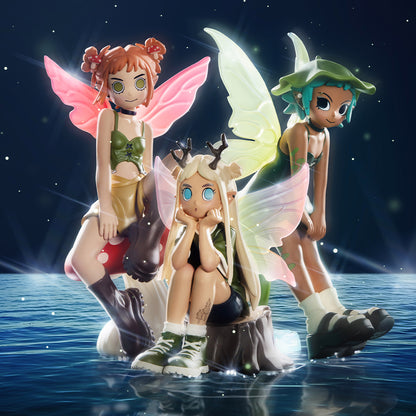 POP MART Peach Riot Punk Fairy Series Figures Blind box