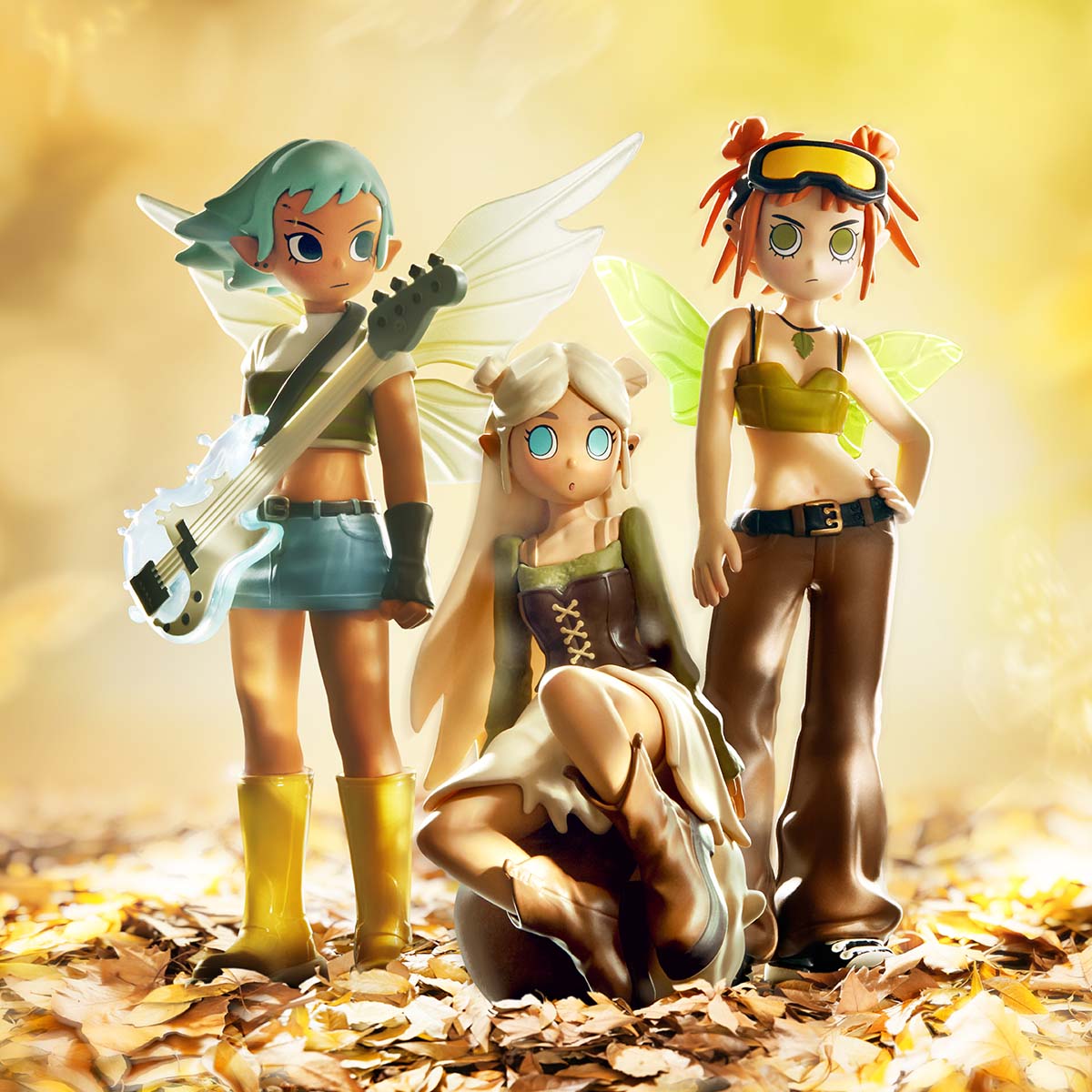 POP MART Peach Riot Punk Fairy Series Figures Blind box