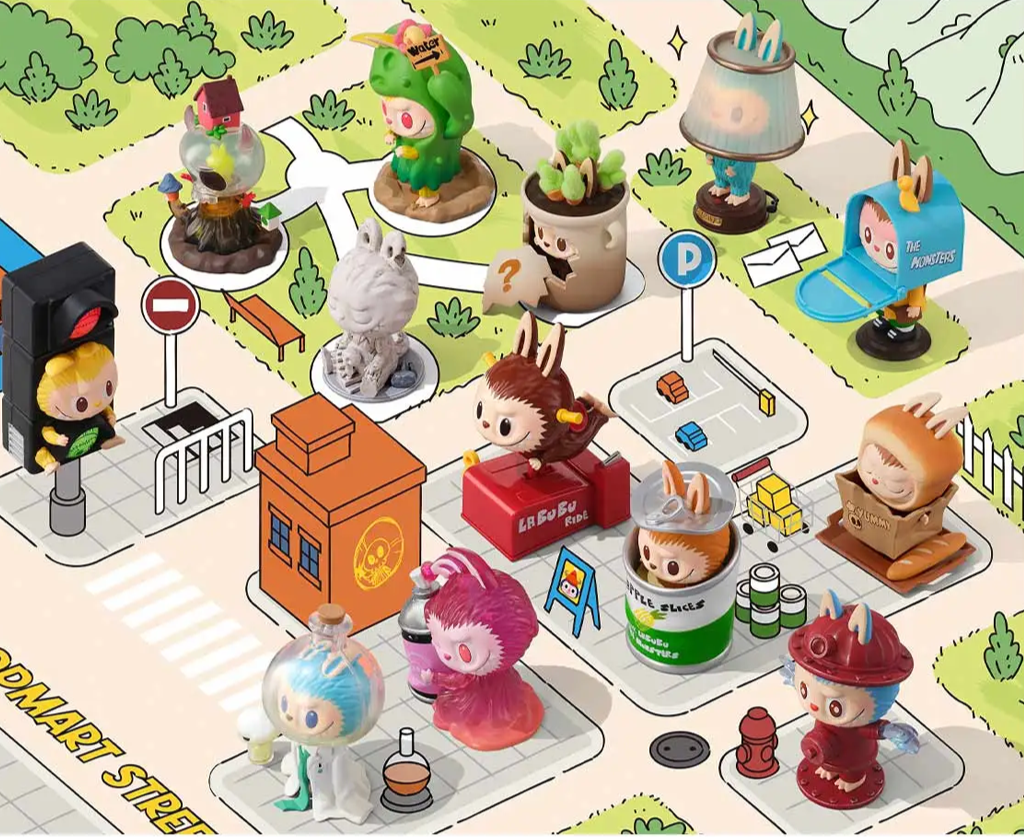 POP MART THE MONSTERS Almost Hidden Series Figures Blind Box