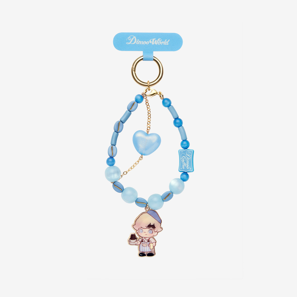 POP MART DIMOO Crush on Coffee Series-Phone Charm Blind Box