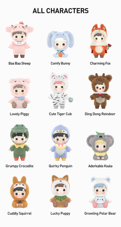 POP MART HACIPUPU Snuggle With You Series Figures Blind box
