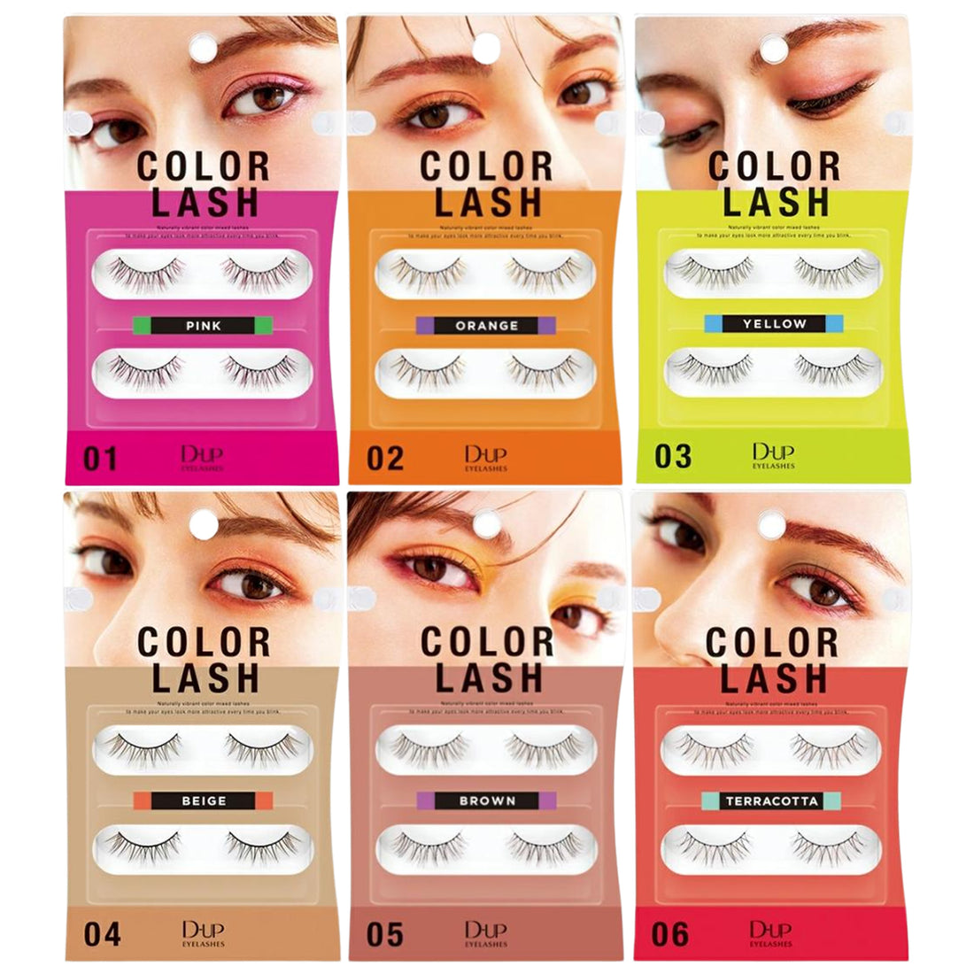 D-UP Quick Extension Eyelash 1set