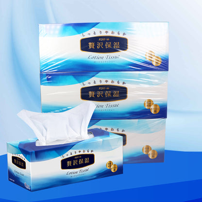 elleair Luxury Moisturizing Lotion Tissue 3 Boxes