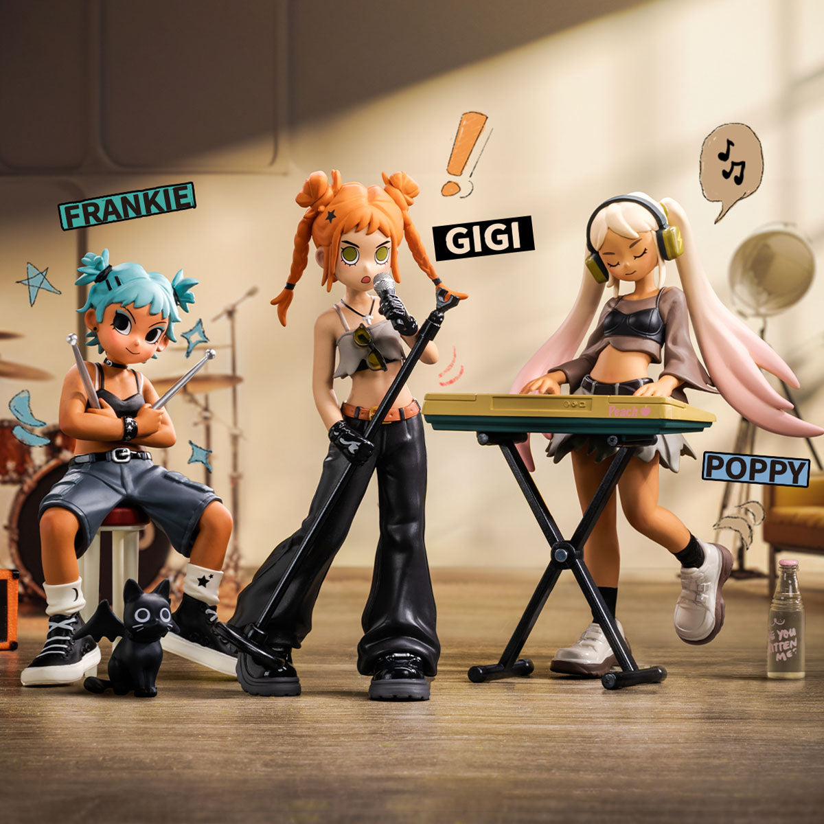 POP MART Peach Riot Rise Up Series Figures Blind box