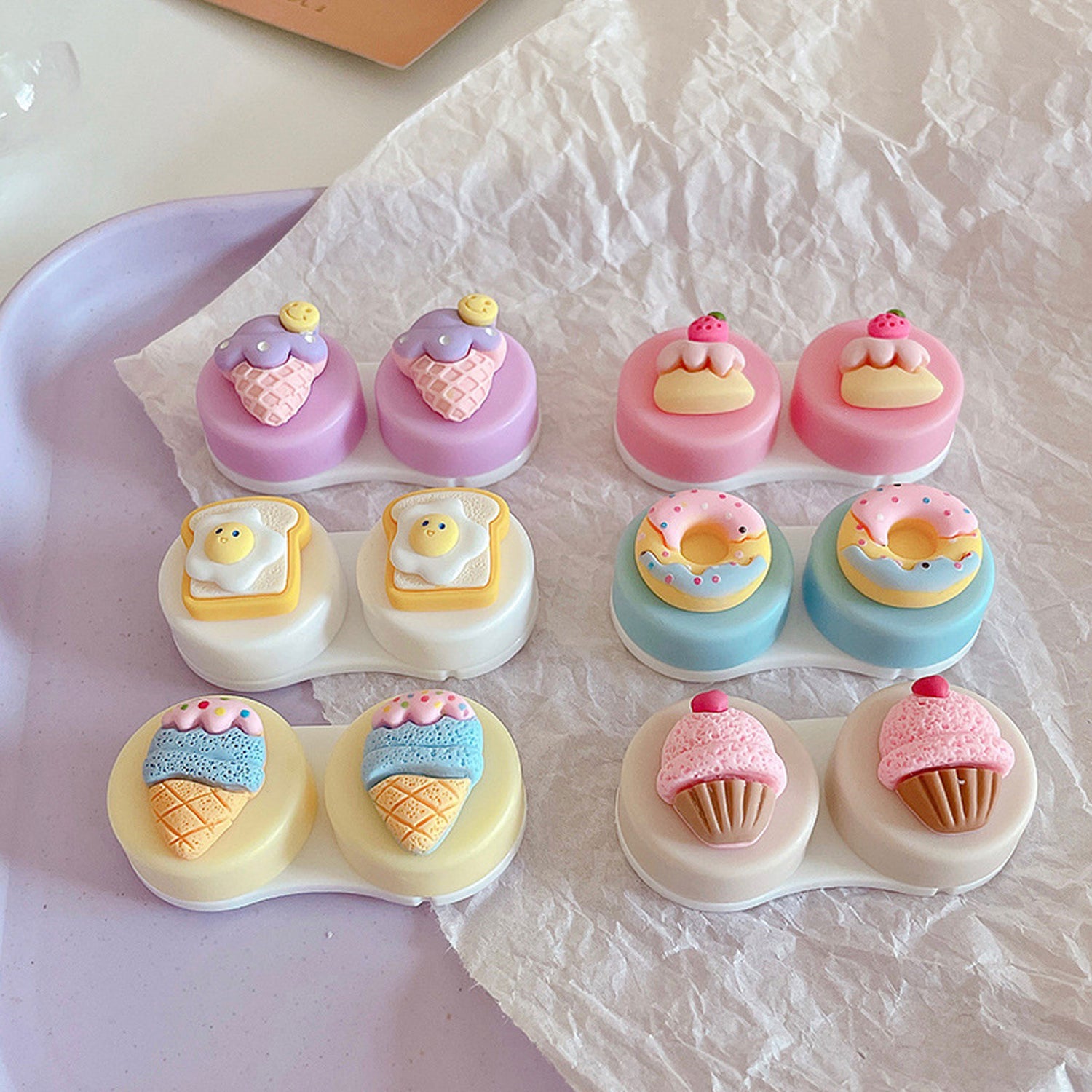 Dessert Design Contact Lens Case