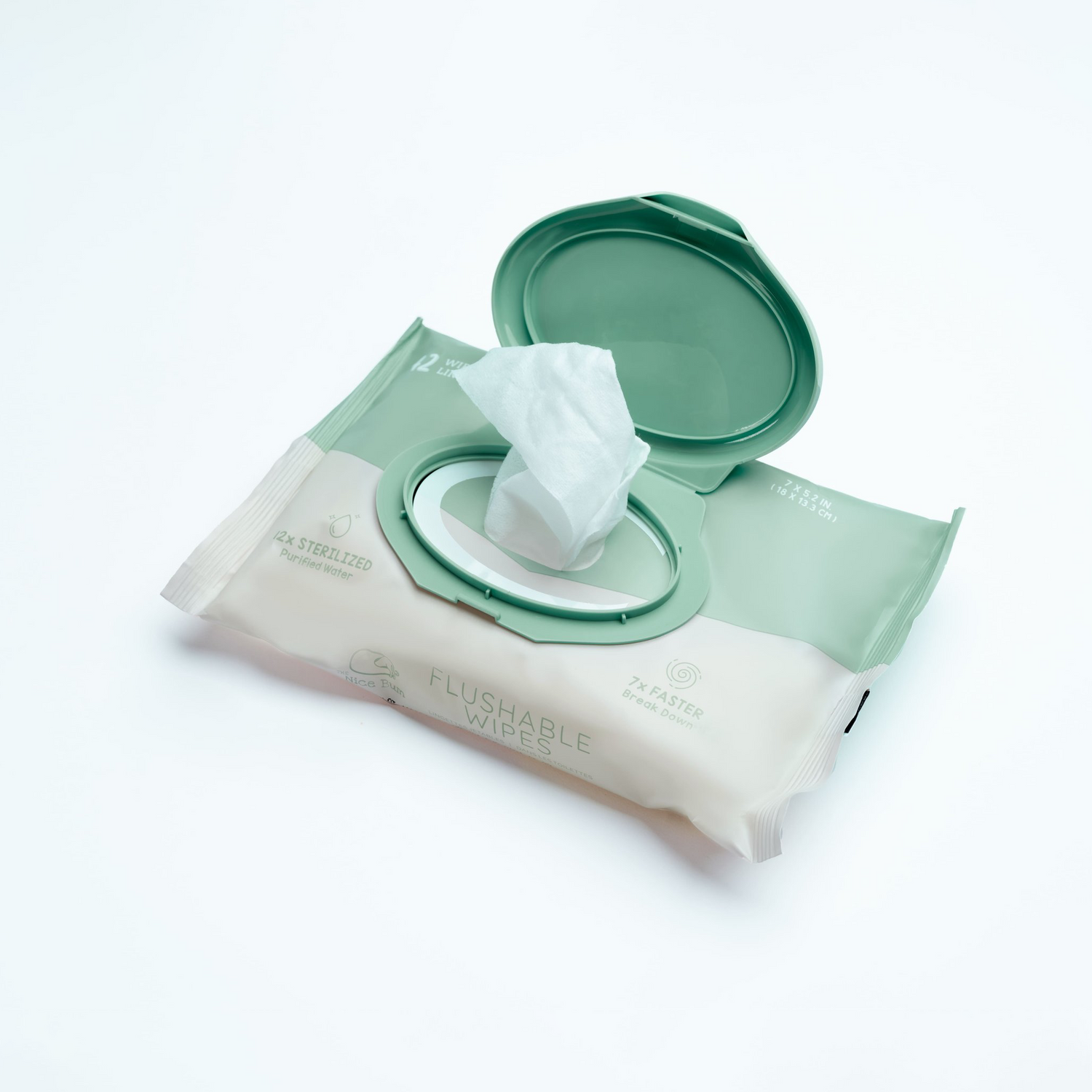 The Nice Bum Flushable Wipes 42pcs