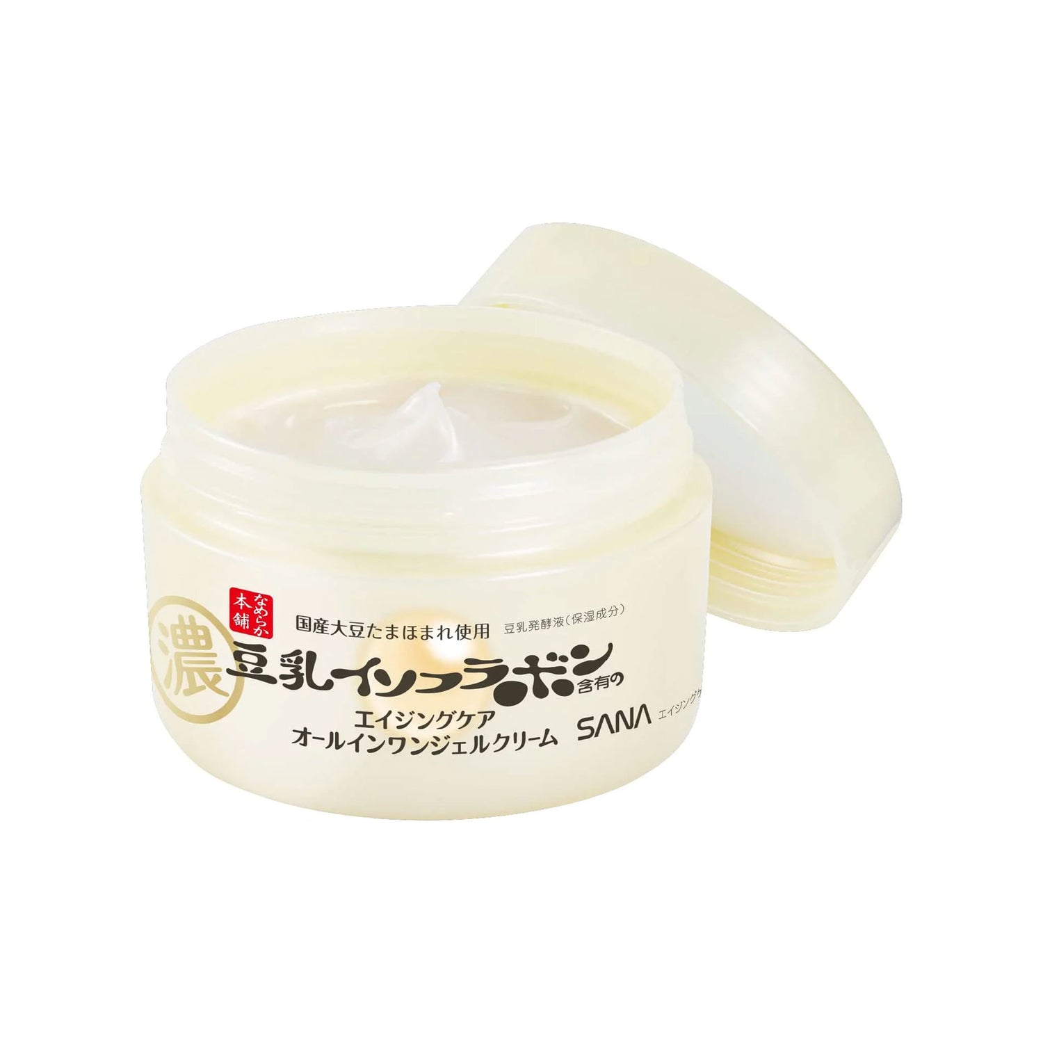 SANA Nameraka Honpo Soy Milk Isoflavone Wrinkle Gel Cream 100g