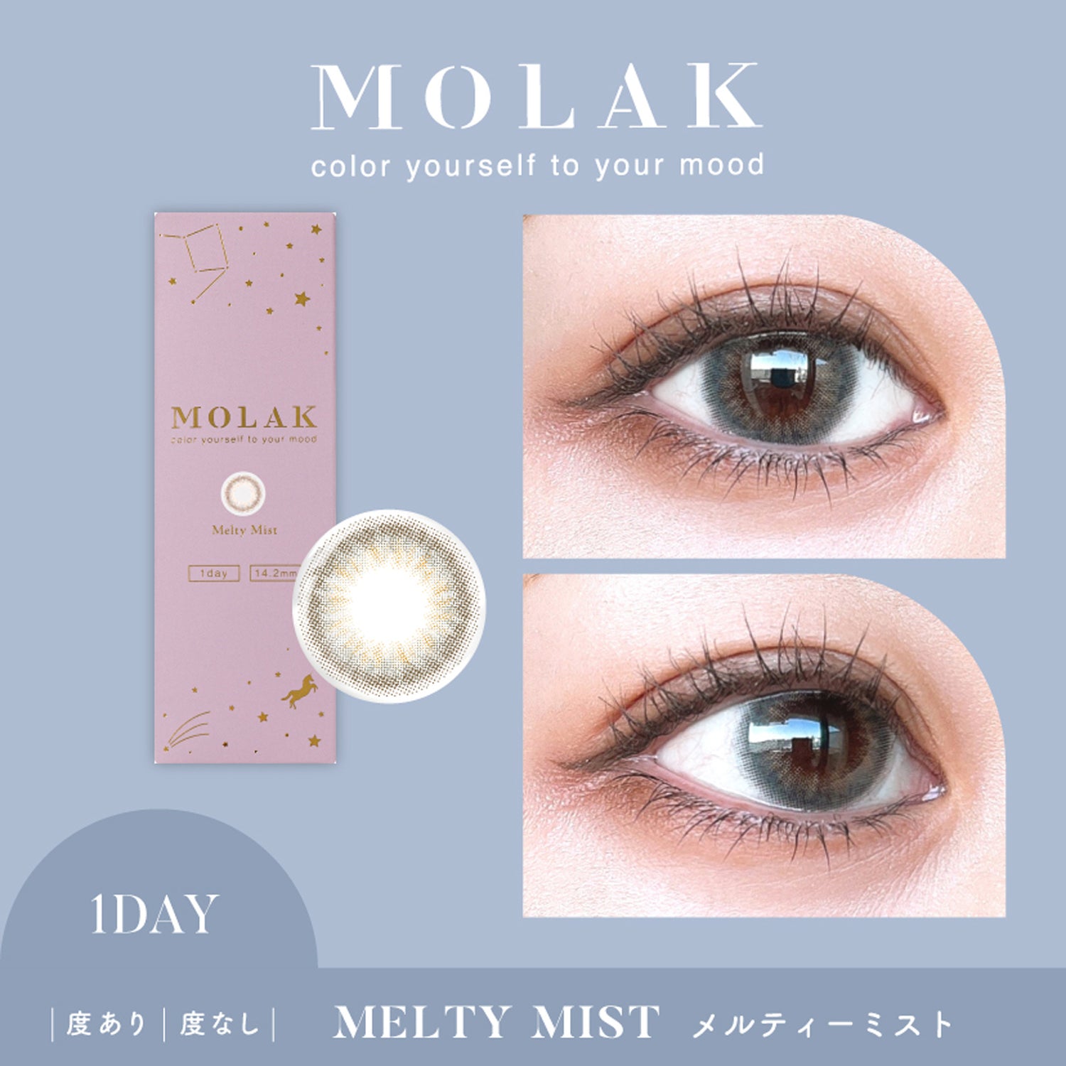 MOLAK 日抛美瞳 Melty Mist 10 片