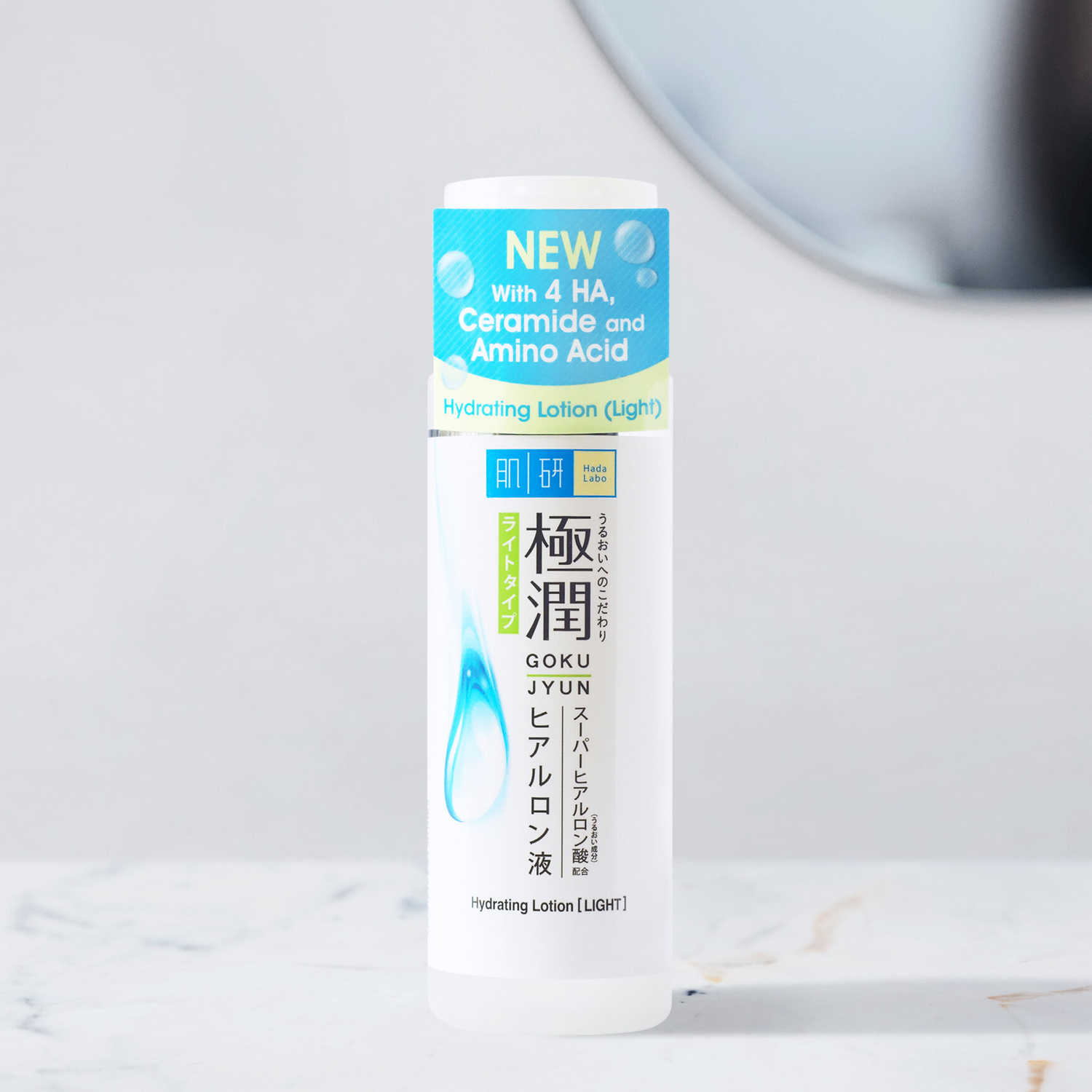 ROHTO Hada Labo Gokujun Hyaluronic Acid Hydrating Lotion Light 170ml