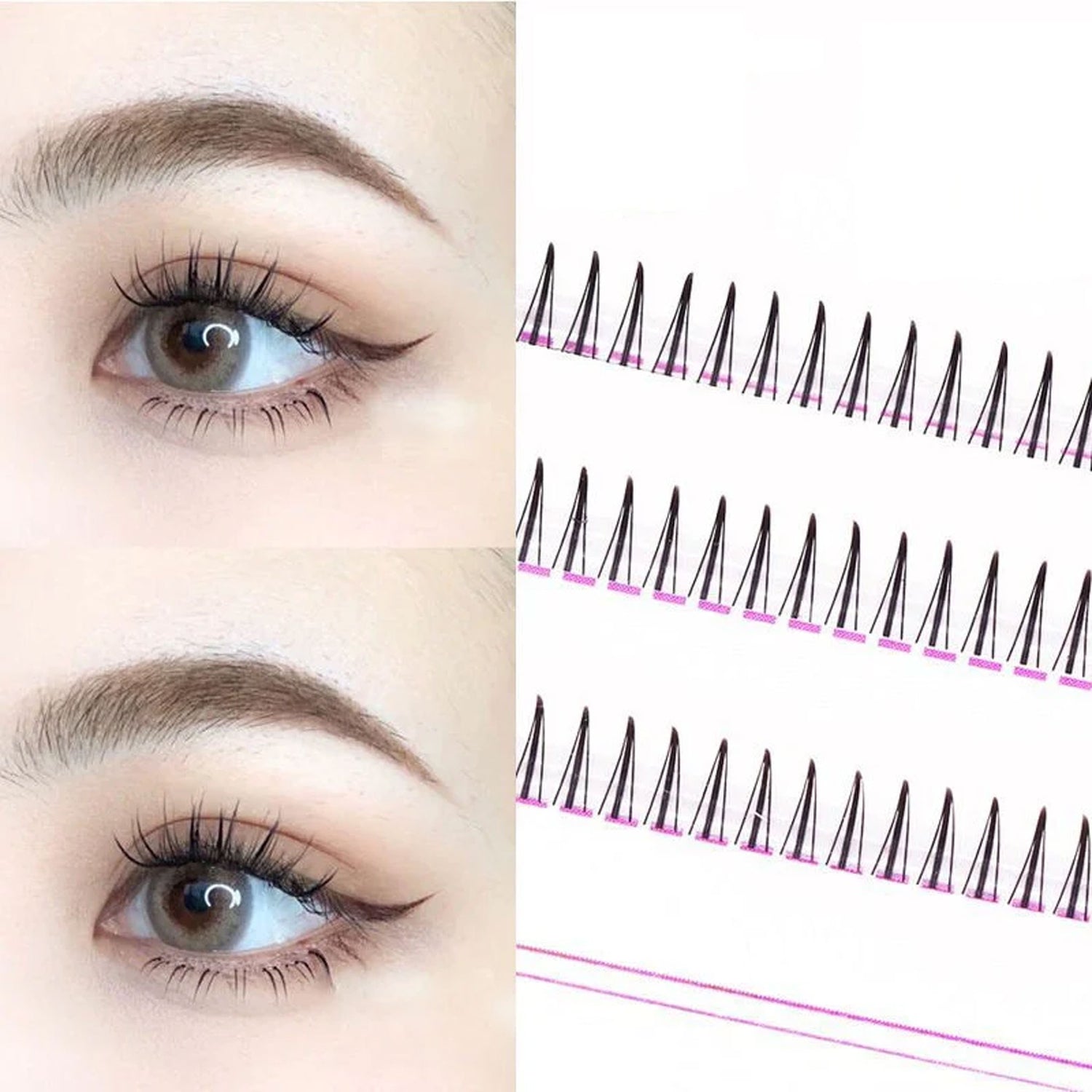 MJSP Segmented Lower Eyelash 7mm