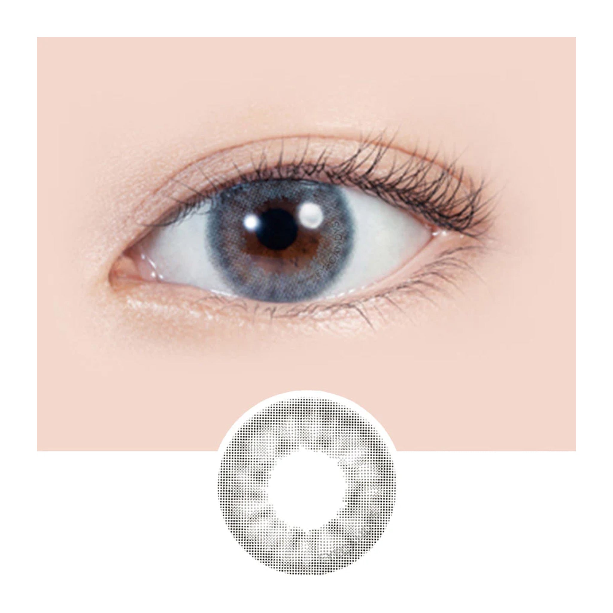 LIL MOON 1Day Contact Lenses-Smokey Gray 10pcs