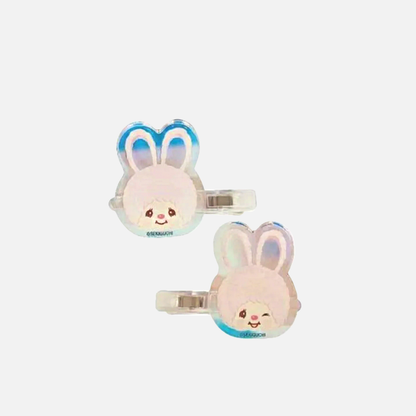 Monchhichi Acrylic Hair Clip Set 2 pcs