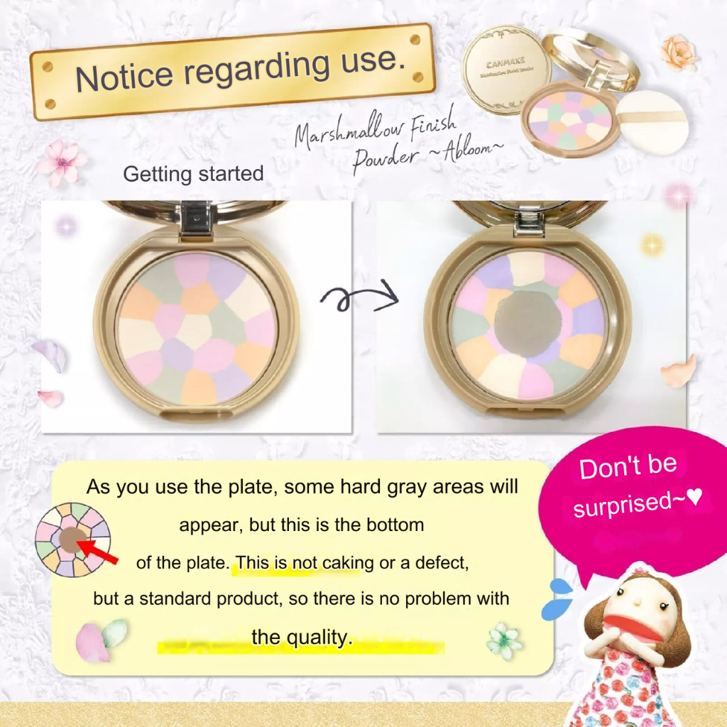 CANMAKE Marshmallow Finish Powder Abloom -01 Dearest Bouquet 54 g