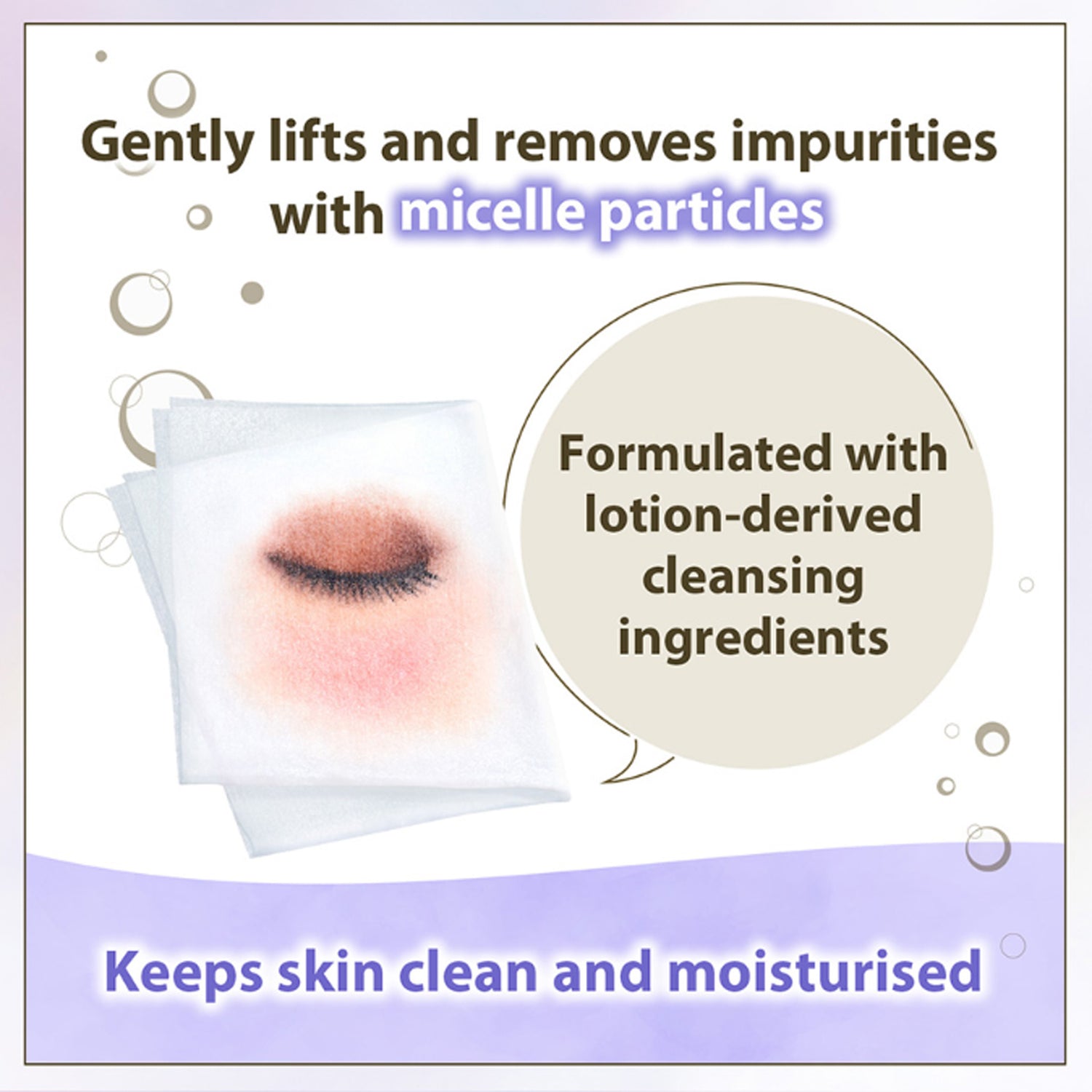 mandom Bifesta Micellar Cleansing Sheet 1bag