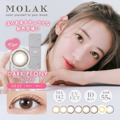 MOLAK 日抛美瞳 Tint Brown 10 片