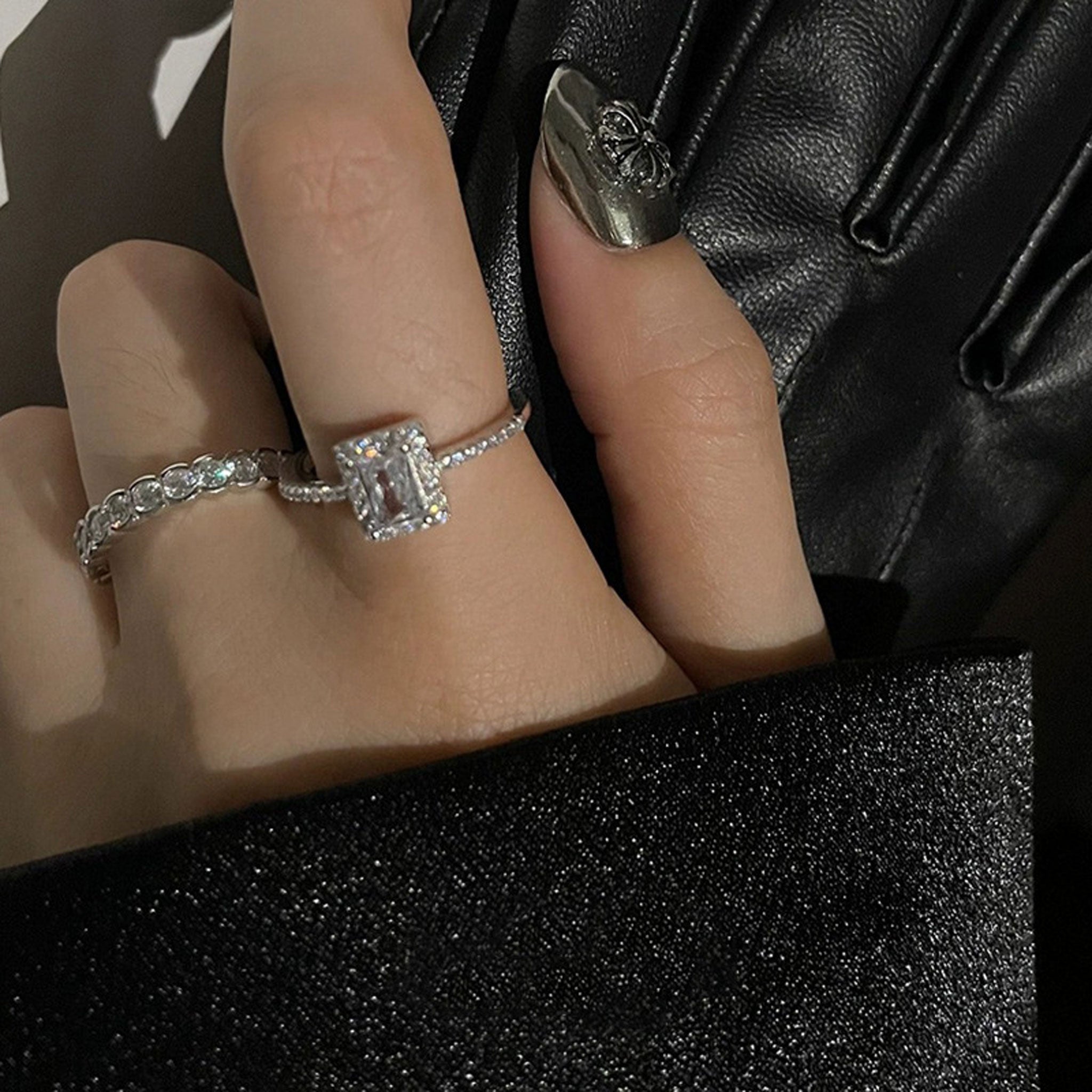Luxurious Full Zirconia Ring