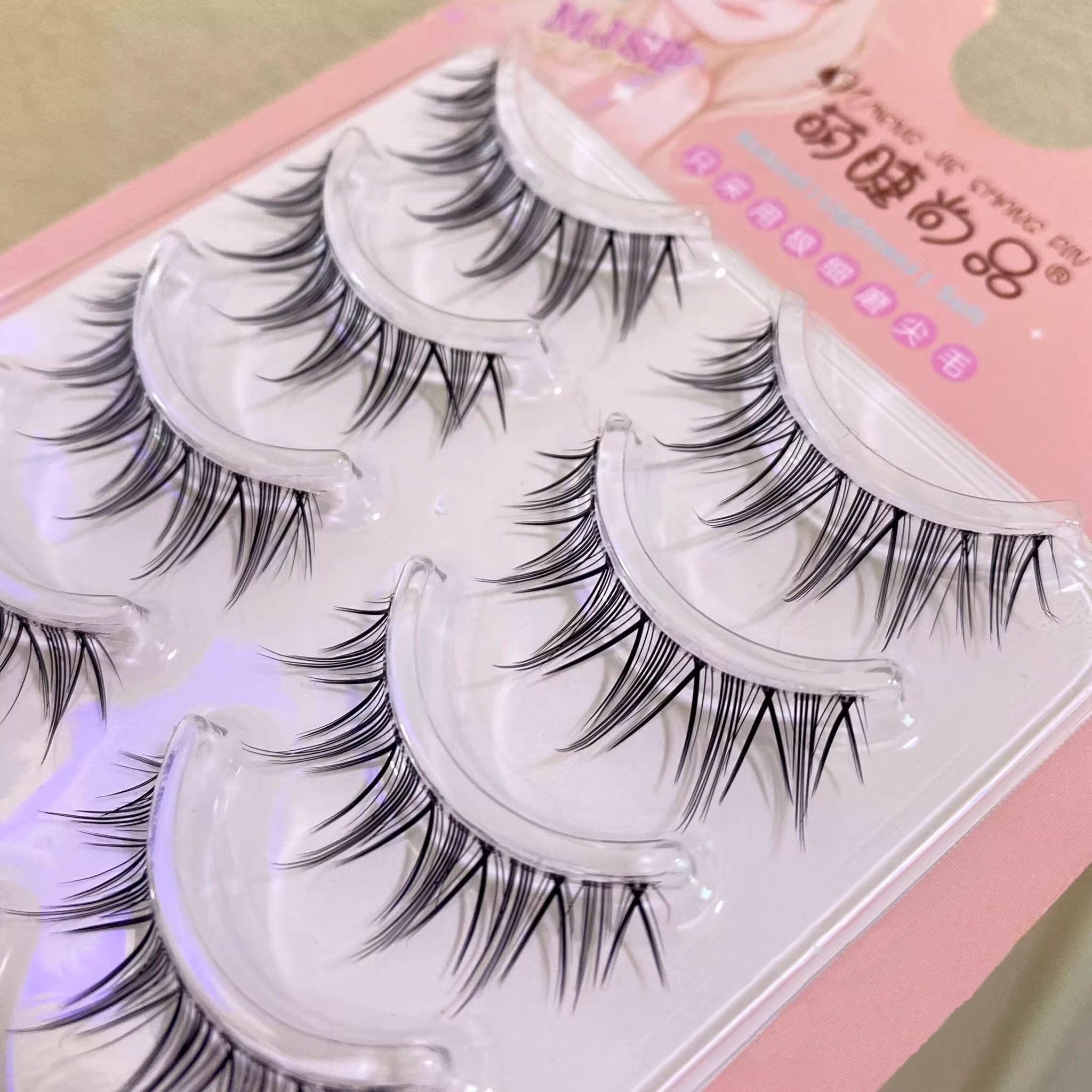 MJSP Cat Ear False Eyelashes MH08 1set