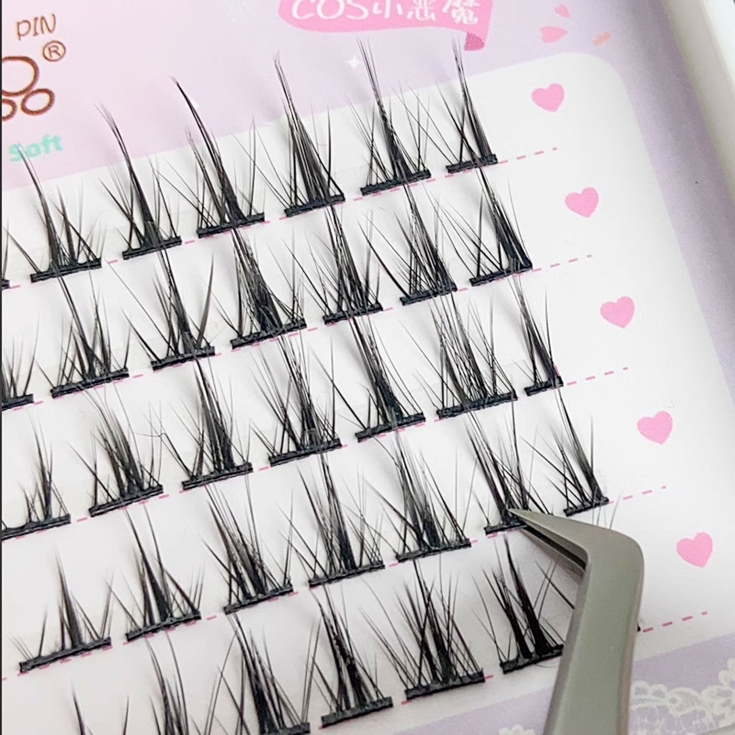 MJSP Little Devil Segmented Upper Eyelash B09