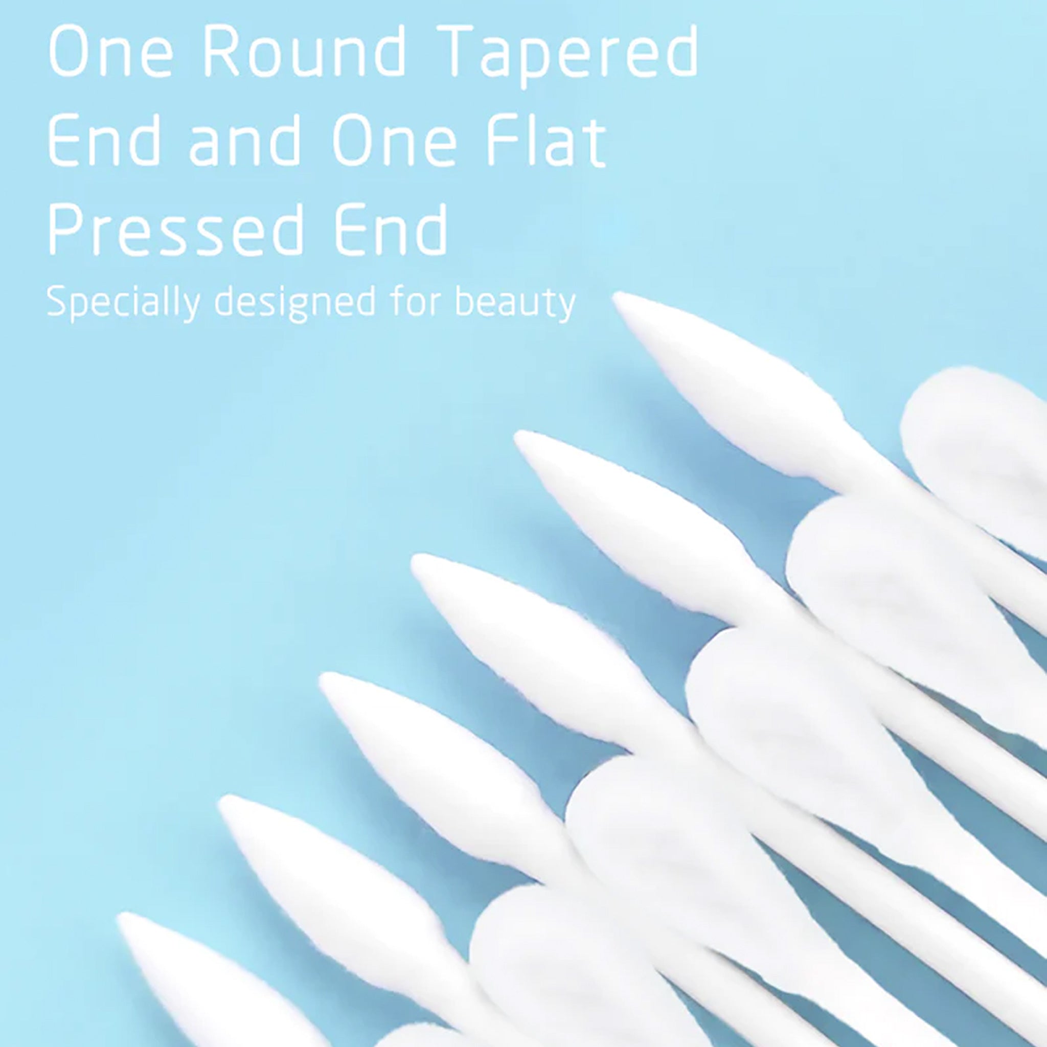 SHINO Dual 100% Organic Cotton Swabs