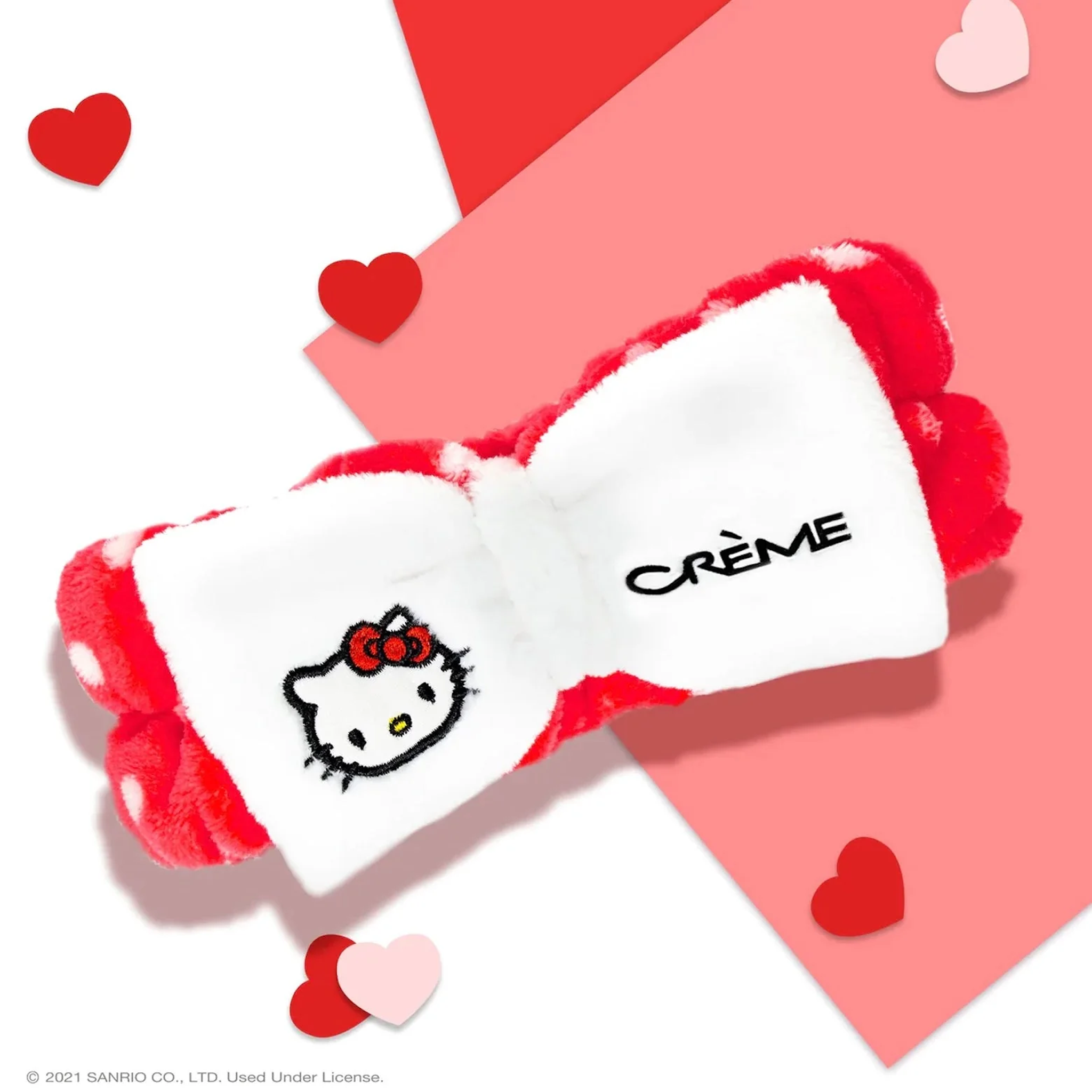 THE CREME SHOP x Hello Kitty 毛绒 Spa 发带 -2 色 - 1 件