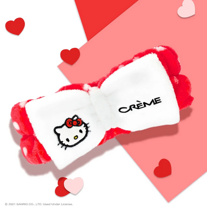 THE CREME SHOP x Hello Kitty 毛绒 Spa 发带 -2 色 - 1 件