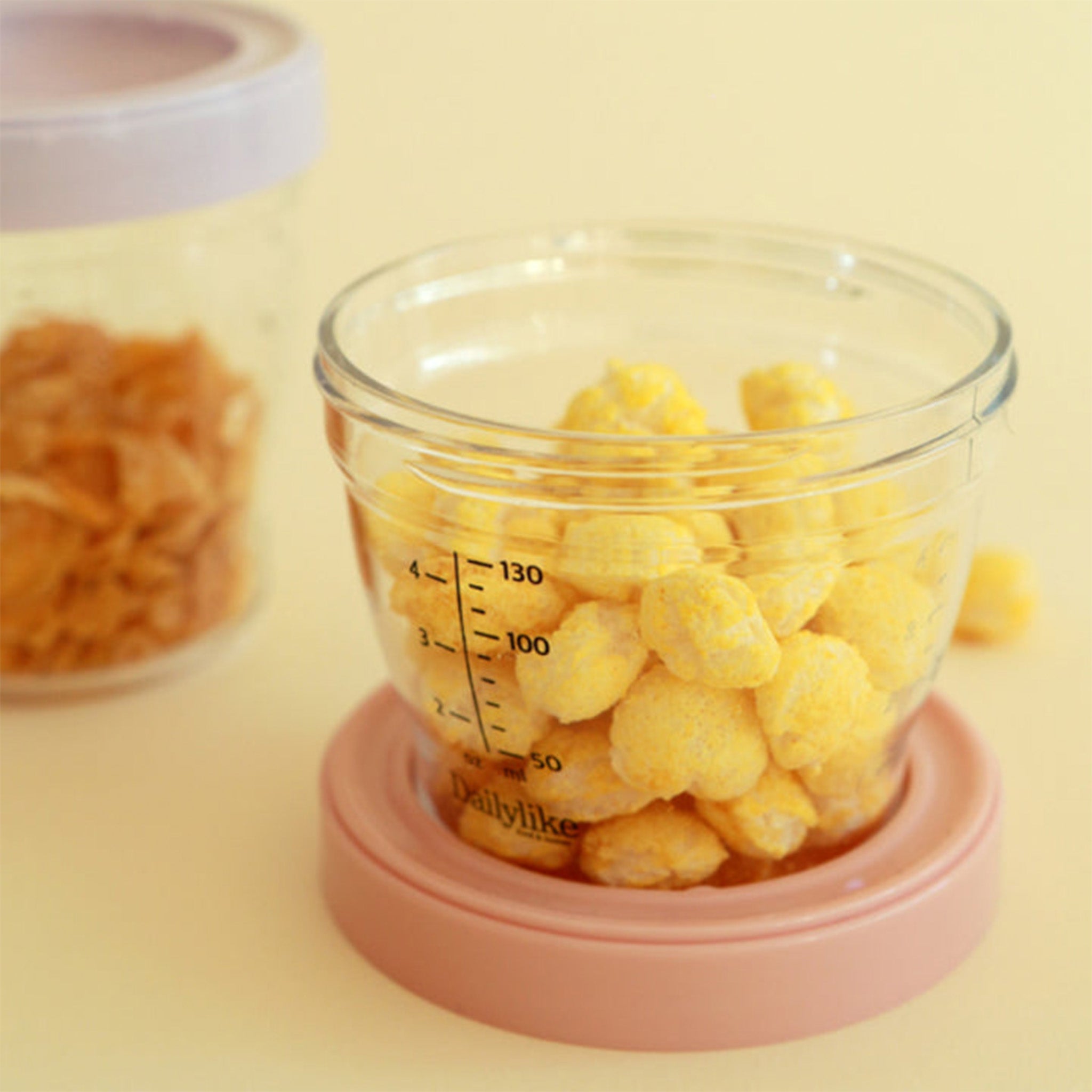 Dailylike BONBON Tritan Baby Food Storage Containers with Lids 180ml*3