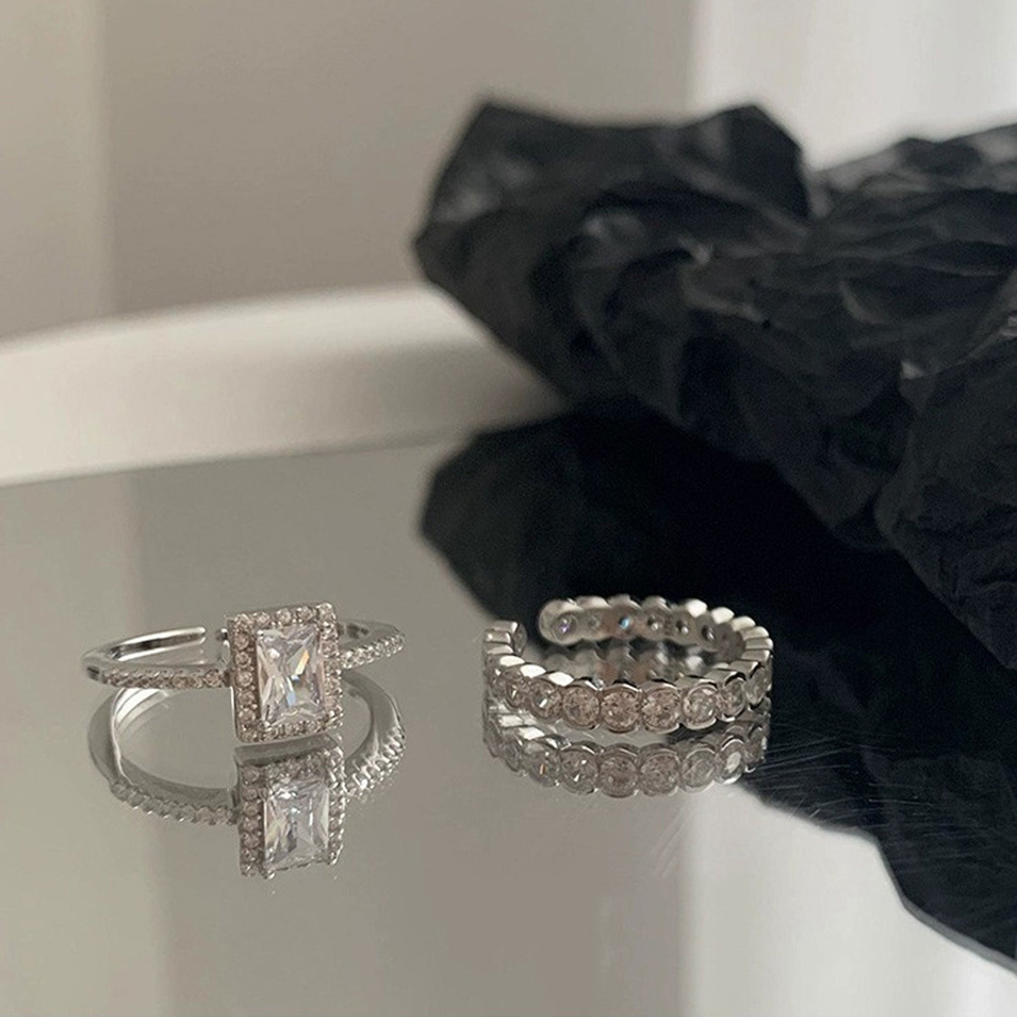 Luxurious Full Zirconia Ring