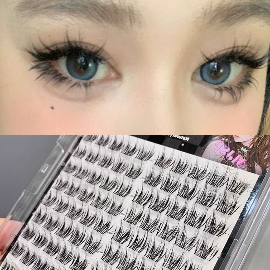 MJSP False Eyelashes Lazy Thick Style Kitten Ears