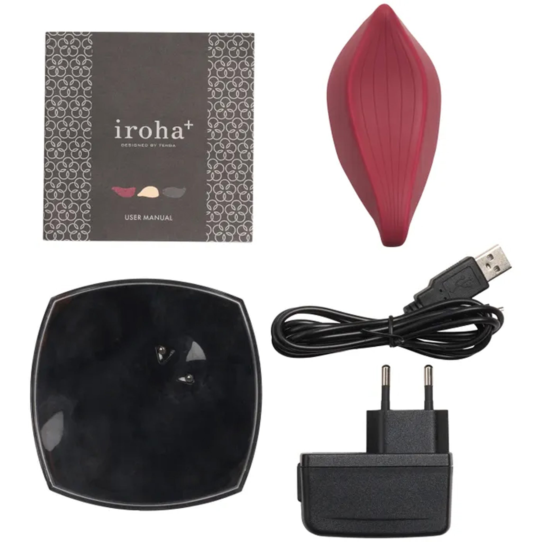 Tenga IROHA+  VIBRATOR 3 Types-1pc