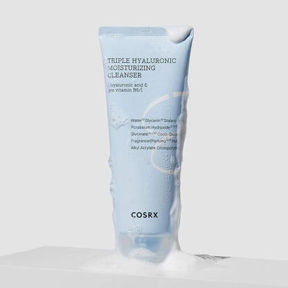 COSRX Hydrium Triple Hyaluronic Moisturizing Cleanser 150ml