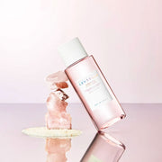 Pore-cleansing exfoliating Korean toner with Himalayan Pink Salt, 4-HA complex, and sebum control formula for a refreshing matte finish.