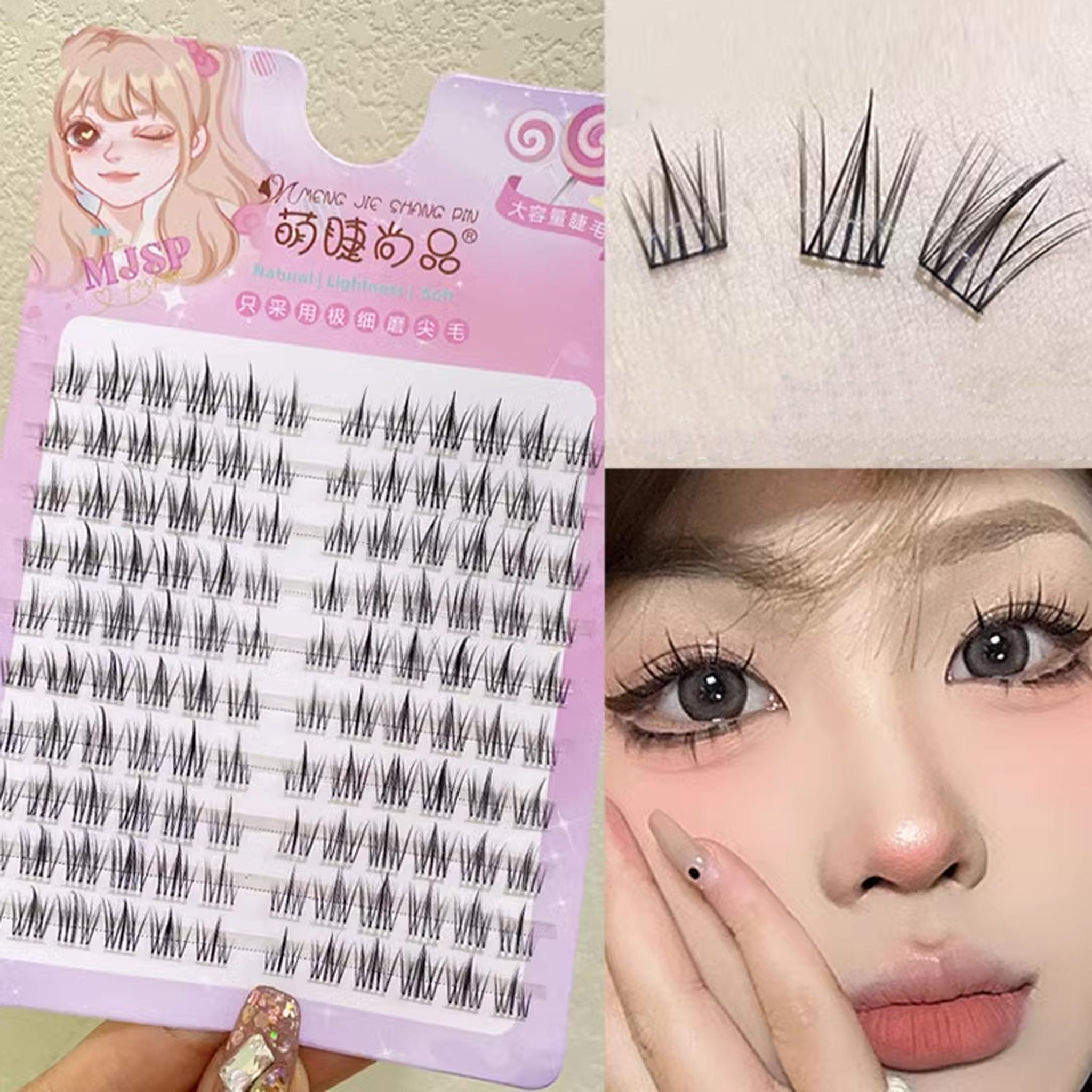MJSP Sunflower Lazy Eyelashes 1box