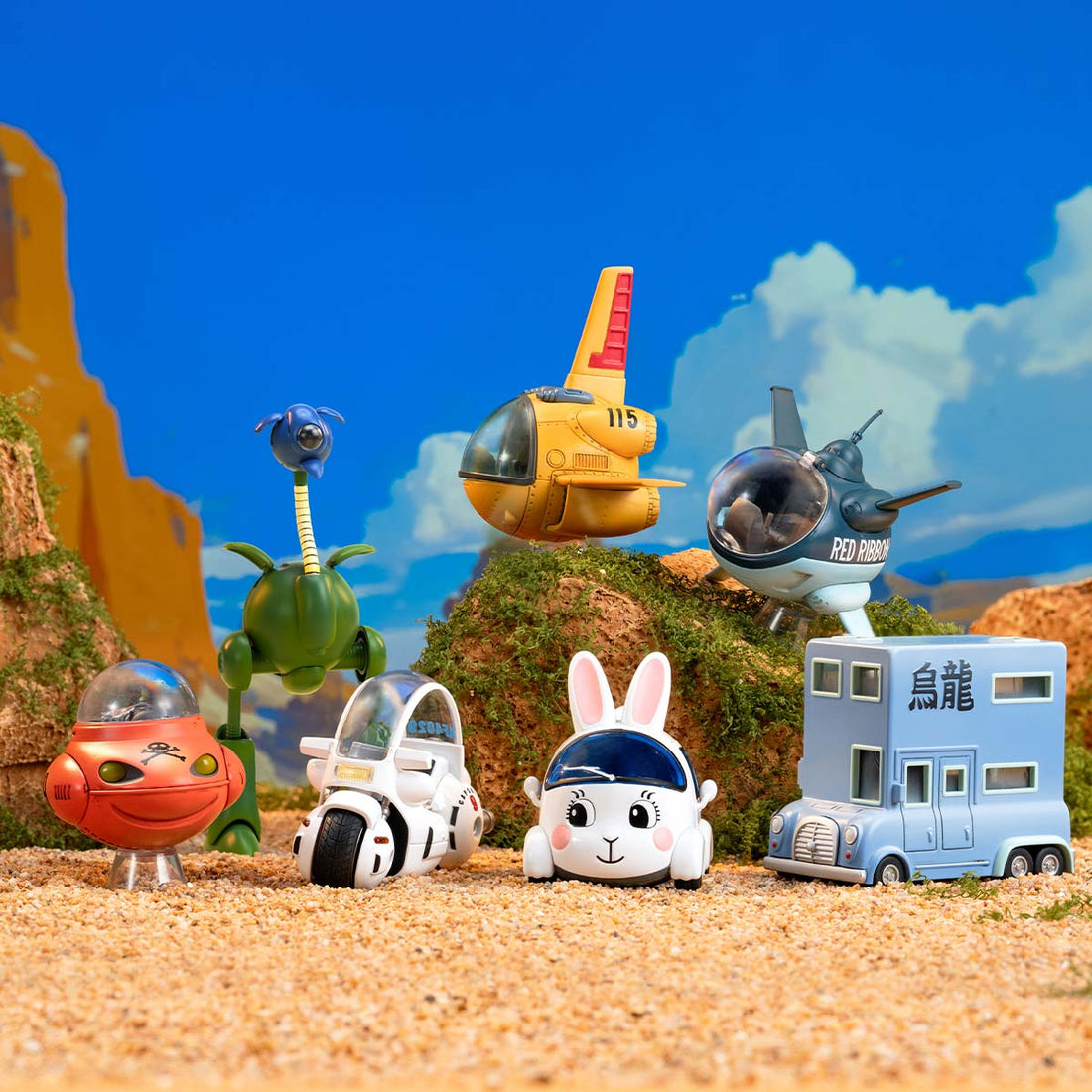 POP MART DRAGON BALL-Alloy Vehicles Series Figures Blind Box