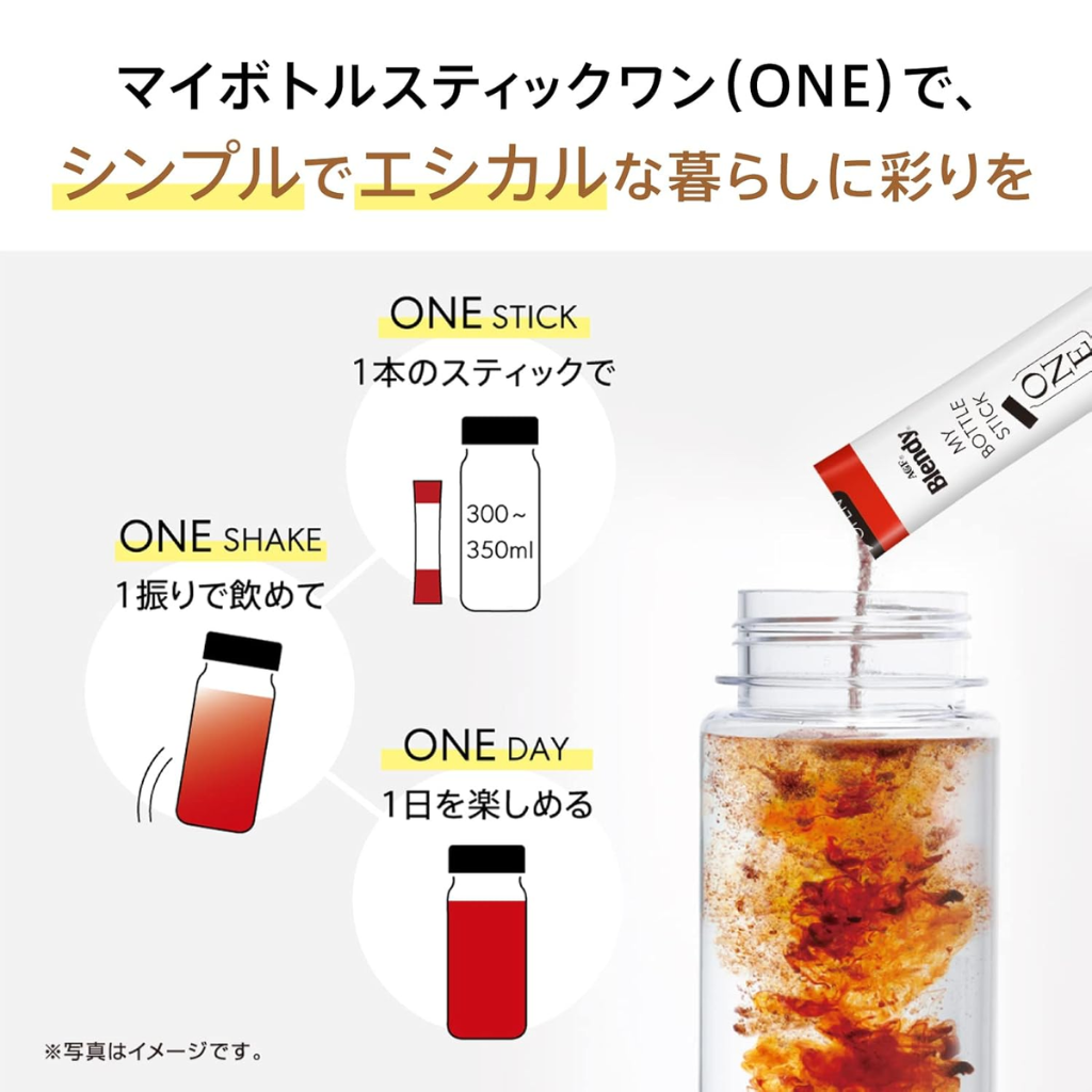 AGF Blendy My Bottle Stick One Hanayaka Rooibos Tea 15 Sticks