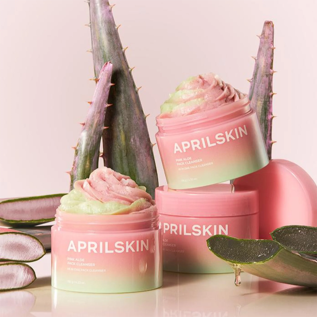 APRILSKIN 双色芦荟冰激凌质感卸妆膏 120 克