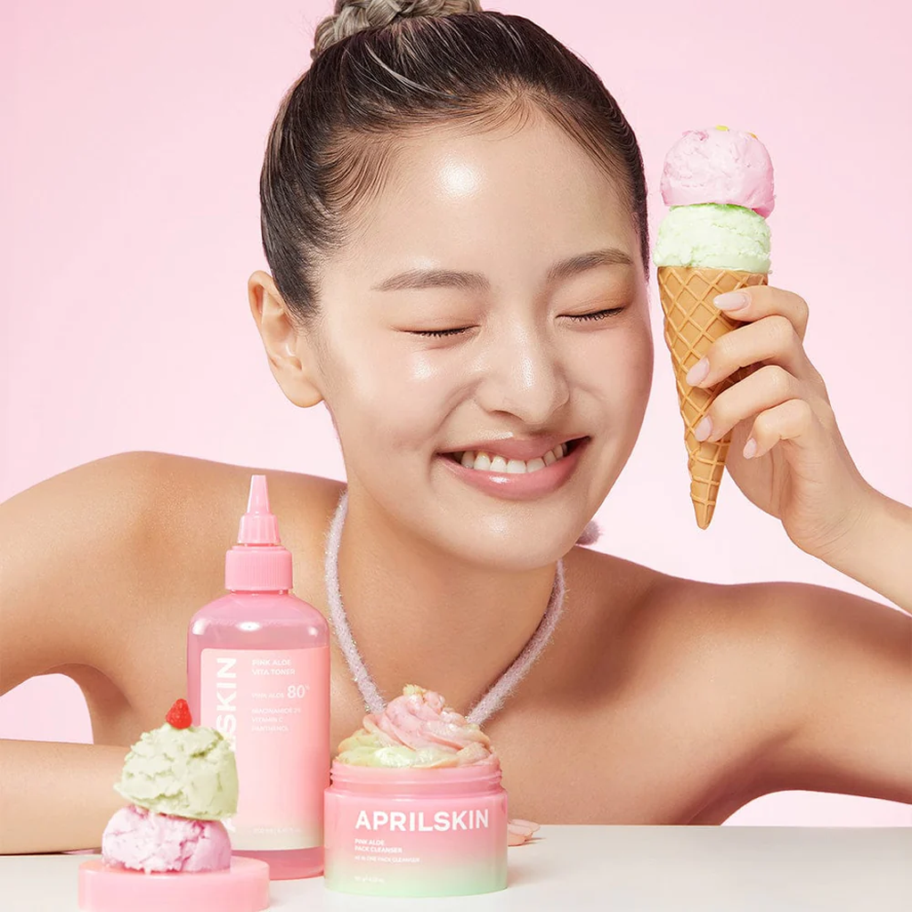 APRILSKIN Pink Aloe Pack Cleanser 120 g