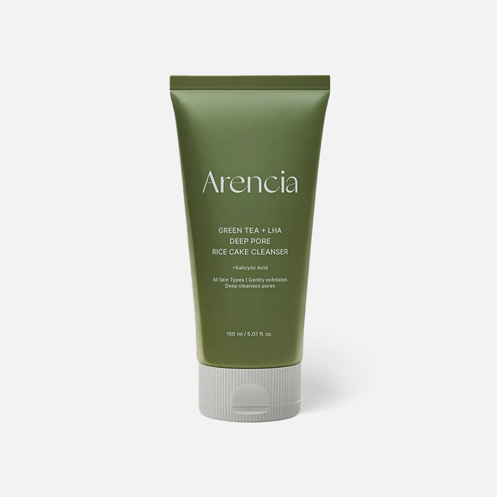 ARENCIA Green Tea LHA Deep Pore Rice Cake Cleanser 150ml