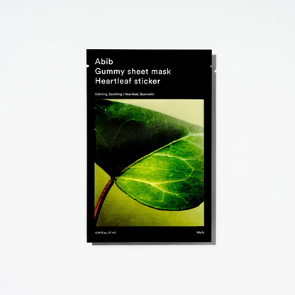 Abib Gummy 面膜纸 心叶贴纸 10 片