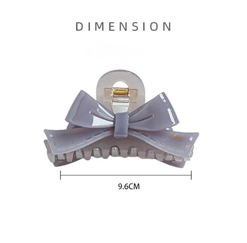 醋酸纤维蝴蝶结发夹 9.6 厘米