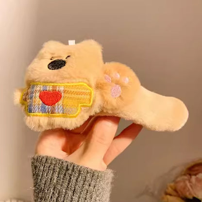 Adorable Bear Large Duckbill Clip