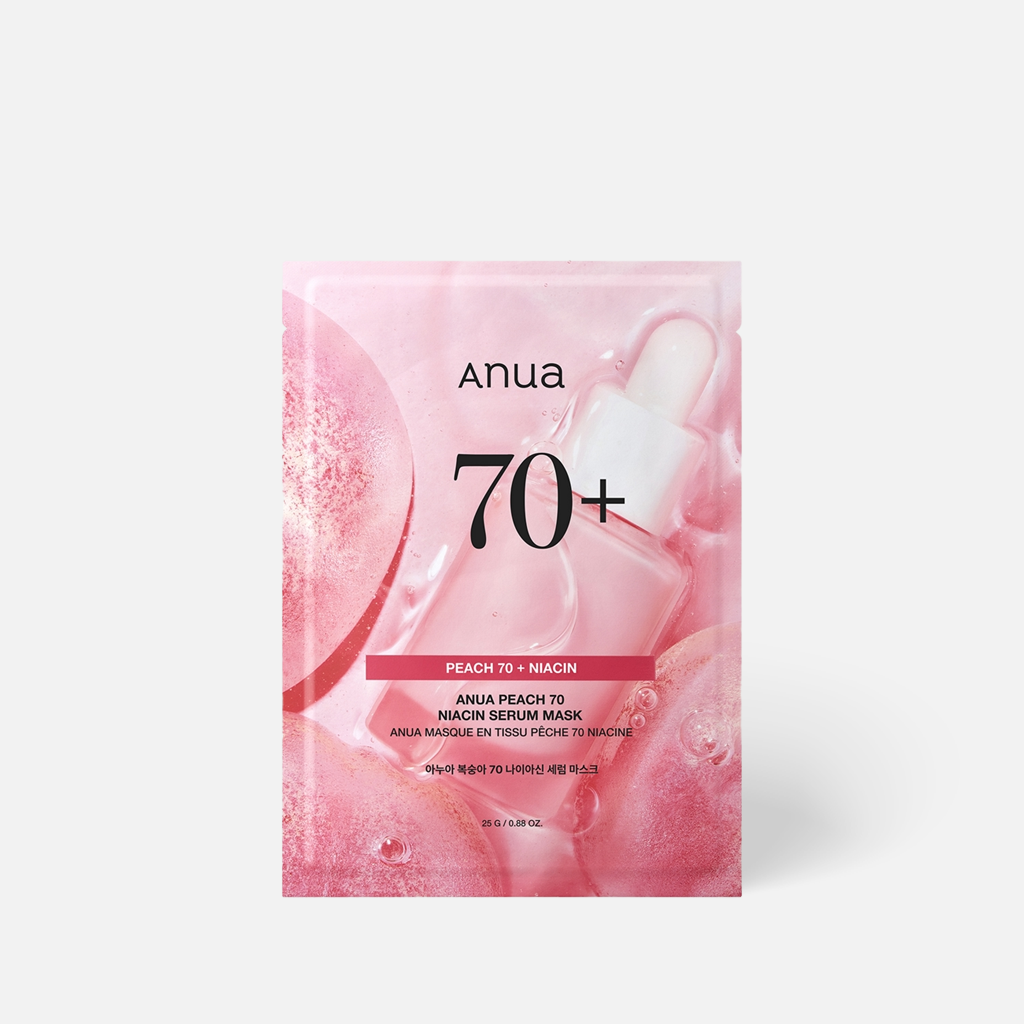 Anua Peach 70 烟酸精华面膜